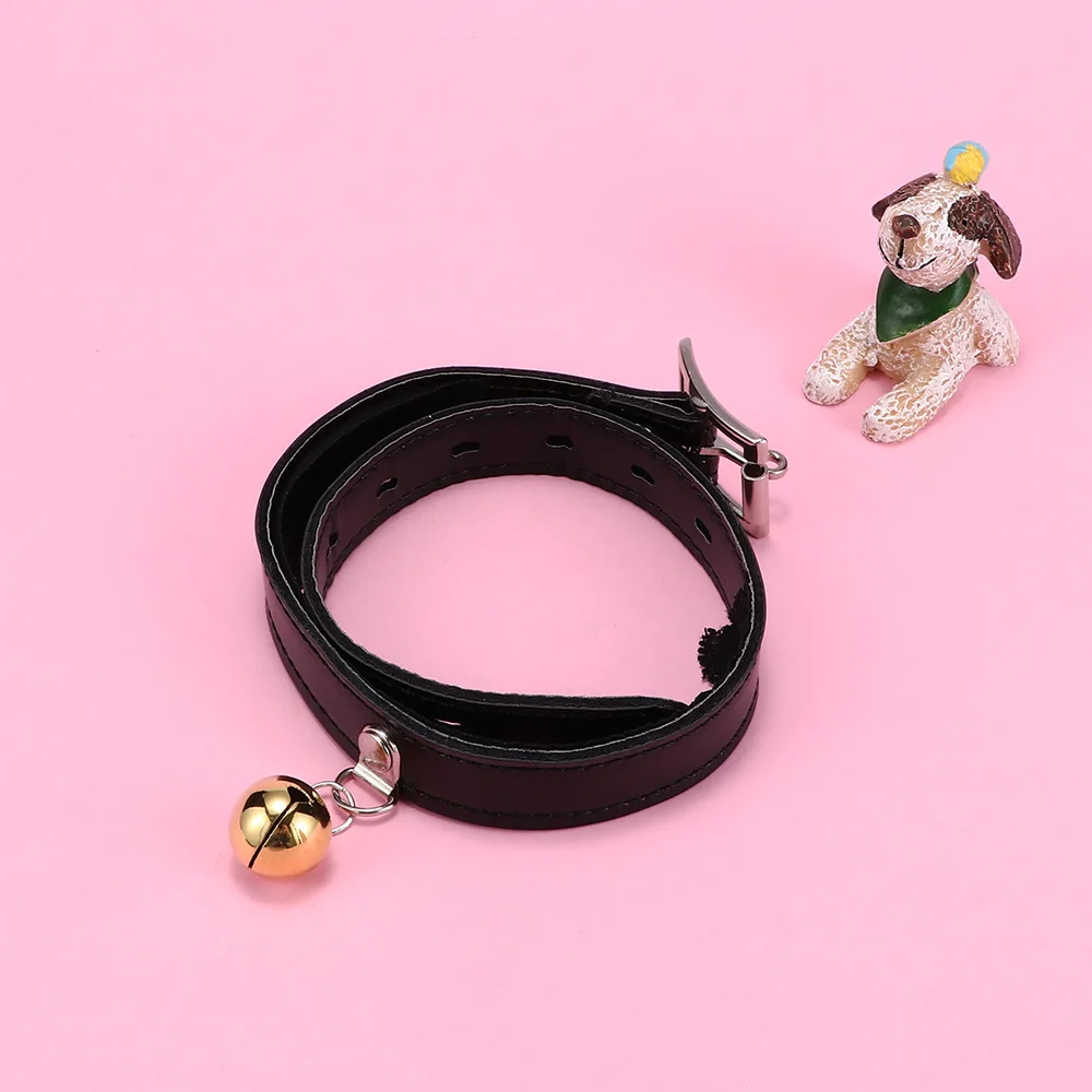 Sexy Bell Pendant Collar Black Leather Short Necklace Lace Ornaments Choker Women Party Jewelry Gift | Украшения и аксессуары