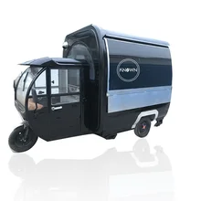 KN-220G фургончик с едой/трейлер/Мороженое Грузовик/закуски тележки для еды с силовой поддержкой привод на дороге