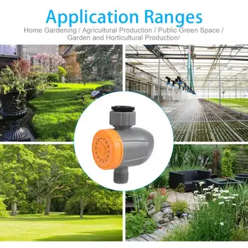 

Watering Timer Garden Irrigation System Electronic Automatic Watering Controller Water Timer Thread G3/4in UK Plug hour hours