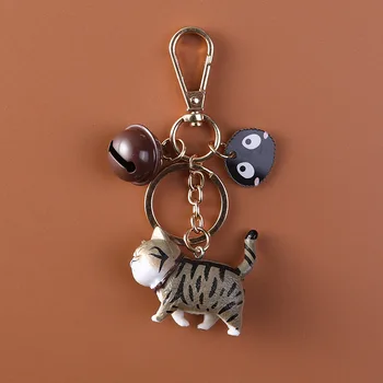

Colorful Creative Personality Cute Little Cat Keychain For Women Men Kawaii Keychain Fashion Letter Keychain Cute Jewelry