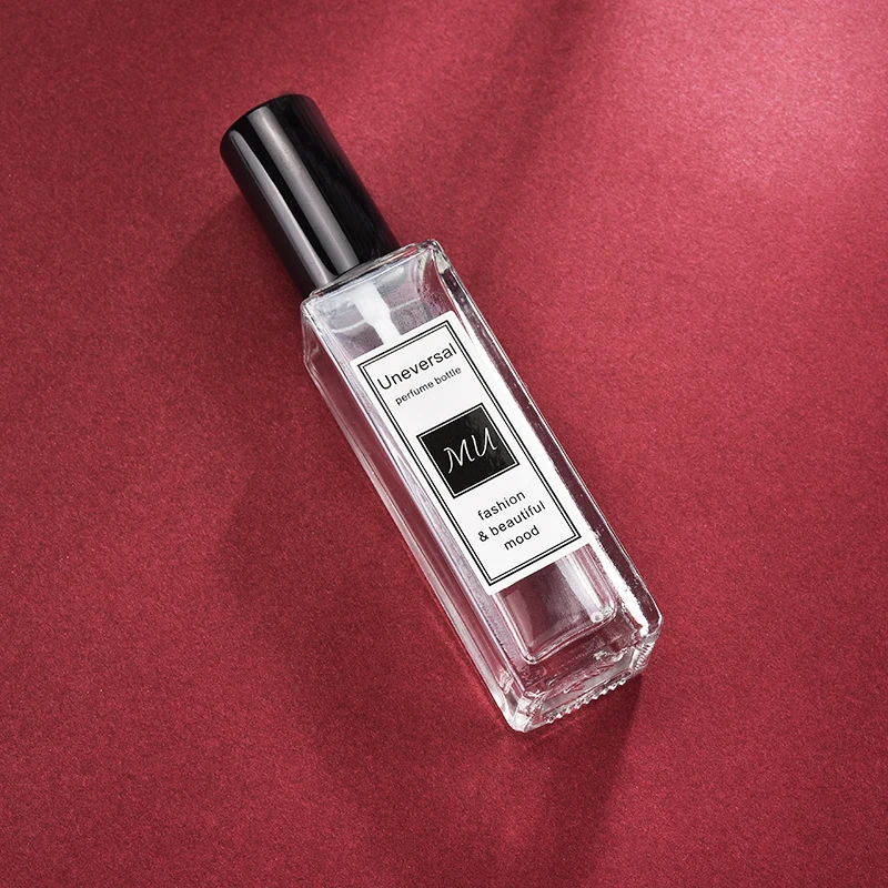 20ml black Бутылка для духов, портативная бутылка для духов, пустая бутылка-спрей, пустая стеклянная бутылка, бутылка для духов, бутылка для образцов высокого класса - Цвет: 20ml black