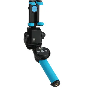 

Wireless Bluetooth Selfie Stick With Mirror Portable 360 Degree Electric Rotation Remote Control Selfie Stick For iPhone Android