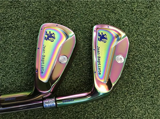 Jean Baptiste Утюги Aaron Jean Baptiste Golf кованые железные клюшки для гольфа 4-9Pw R/S гибкий вал с крышкой головы