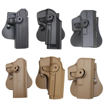 

Hunting IMI Holster Colt 1911 M9 92 GLock 17 19 22 31 Tactical Gun Pistol Holsters Magazine Clip Pouch Airsoft Gun Accessories