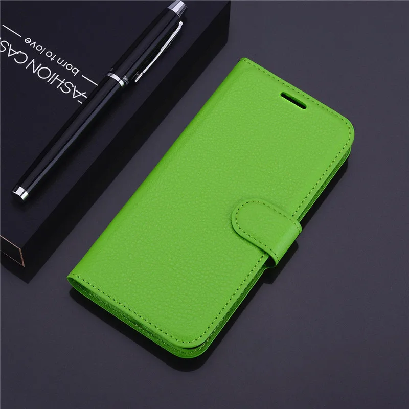 Leather Flip Case For Samsung Galaxy S7 Wallet Magnetic Cover Samsung Galaxy S7 Edge Case For Samsung S7 S 7 Phone Coque Hoesje - Цвет: Green