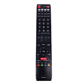 

Replacement GB118WJSA Remote Control For SHARP LCD TV AQUOS TV 2D 3D NETFLIX GB005WJSA GA890WJSA GB004WJSA Remoto Fernbedienung