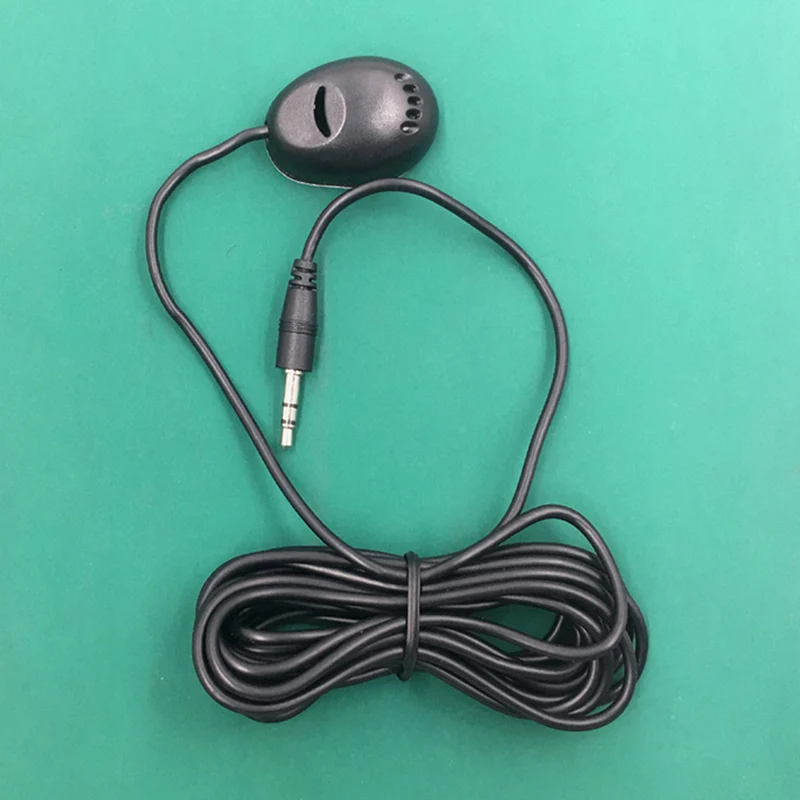 Hot Sale PVC 3M Wired 3.5 mm Stereo Jack Mini Car Microphone External Mic For PC DVD GPS Player Radio Audio | Электроника