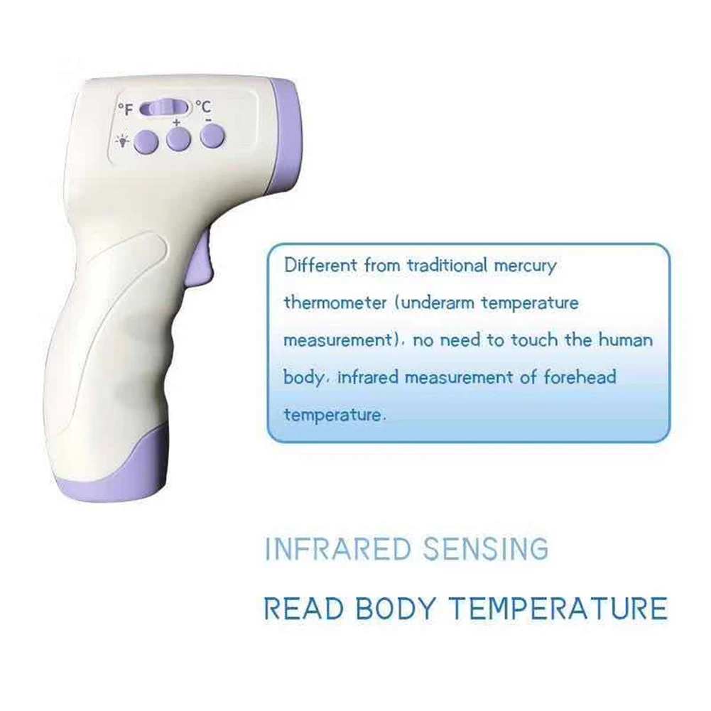 

Baby Adult LCD Backlight Termometro Thermometer Infrared Digital Non-contact Forehead Infrared Thermometer InfravermelhIn Stock