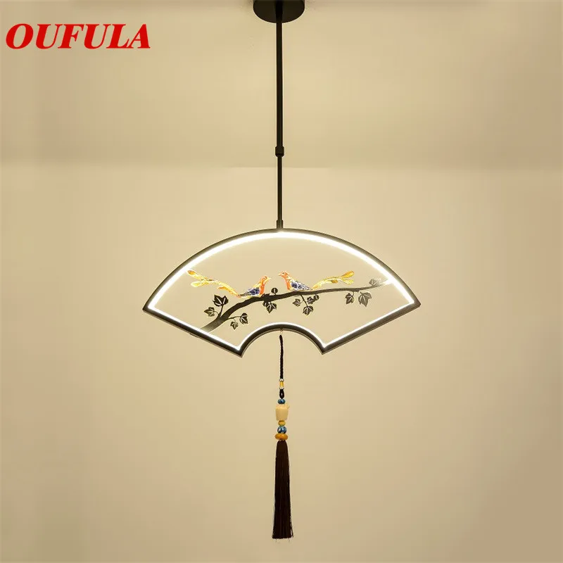 

OUTELA Pendant Lights Artistic LED Hanging Lamps Modern Decorative For Home Study Office