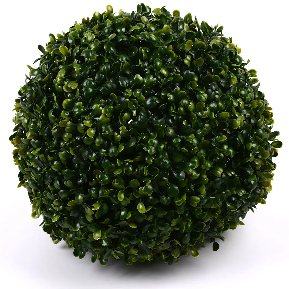 Зеленая Искусственная Трава шар пластиковый шар моделирование завод шар наружное украшение искусственные растения DIY практичный