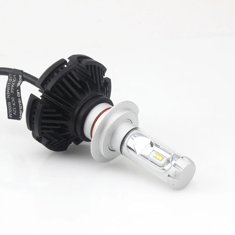 Автомобильный светодиодный головной светильник Универсальный светодиодный туман светильник лампы светильник ing сборки H1 H4 H7 2 шт. прочный X3 светильник