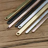 Charms Blank 304 Stainless Steel Cuff Bangle Plain Rod Bracelet Diy Laser Engraving Bracelet Jewelry Making Accessories - Image 3