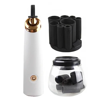 

Washing Eyelash Glue Shaker Portable Electric Dryer Full Automatic Makeup Brush Cleaner Machine Tools Professional 10 Seconds