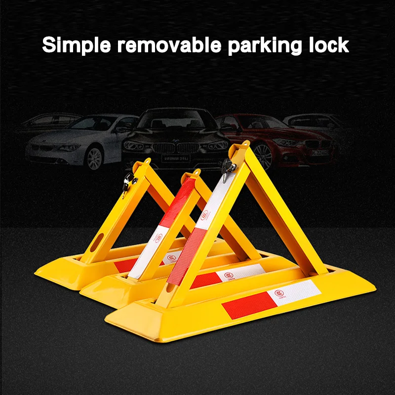 Simple and economical parking lock Car auto position lock close device parking place stop