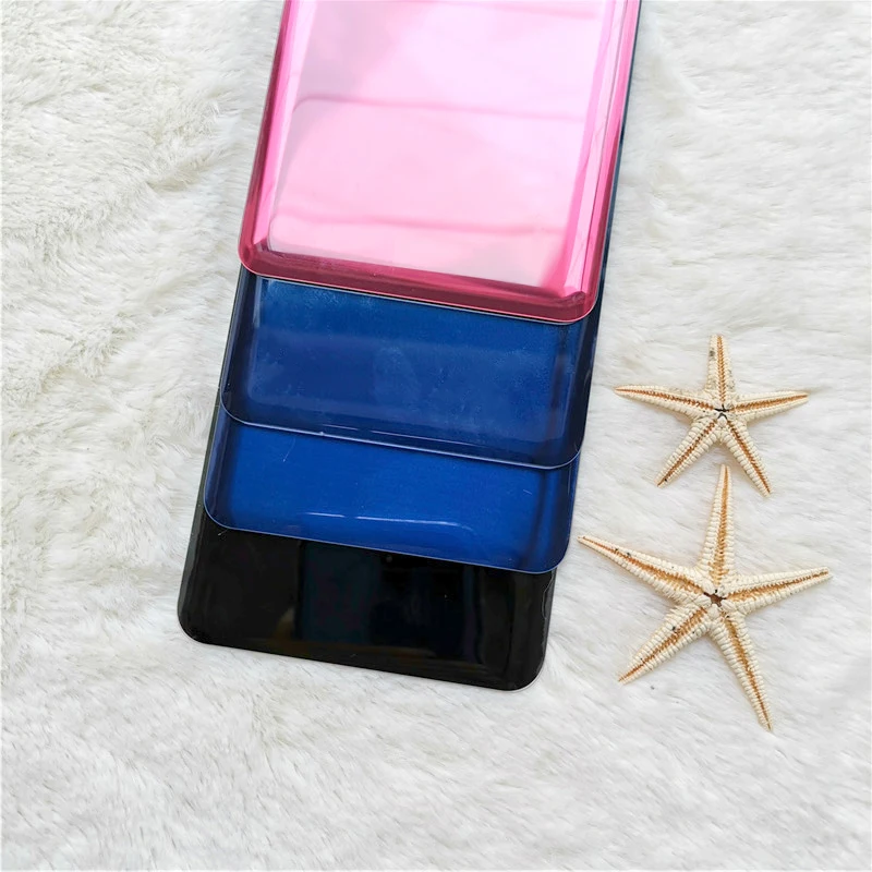 Чехол для samsung galaxy A9 A9S, 3D стеклянный чехол на заднюю панель, защитный Сменный Чехол, настоящая наклейка на заднюю дверь