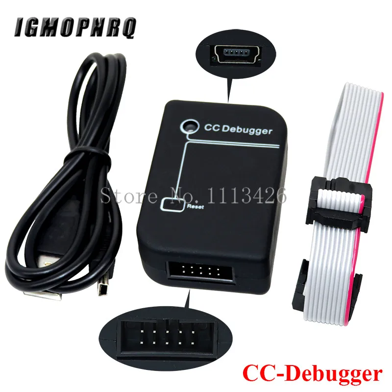 CC2531 Zigbee эмулятор CC-Debugger USB программатор CC2540 CC2531 анализатор с антенной Bluetooth модуль соединительный кабель загрузчика
