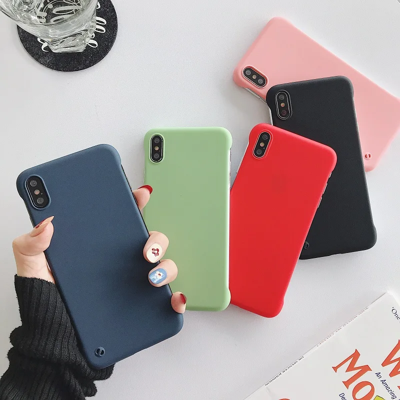 2019 Телефон чехол для iPhone 6 7 8 6S Plus X XS XR MAX телефона ТПУ карамельного цвета