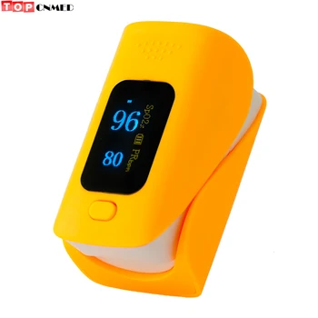 

2020 Pulse Oximeter Oximetro de dedo SPO2 PR Blood Oxygen Saturation Monitor Anti-Scratch OLED Display FDA CE ISO