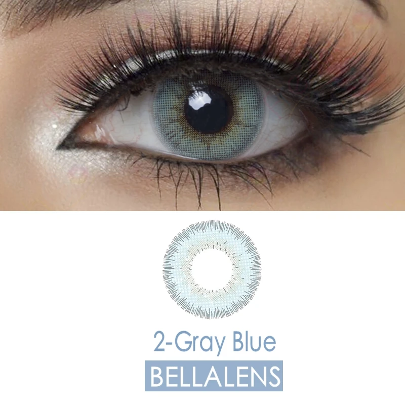Bellalens Цветной связаться с нами - Цвет: 2-Gray Blue