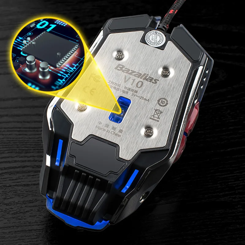 Геймерская мышь Проводная игровая мышь USB геймерские Компьютерные Мыши для ноутбуков