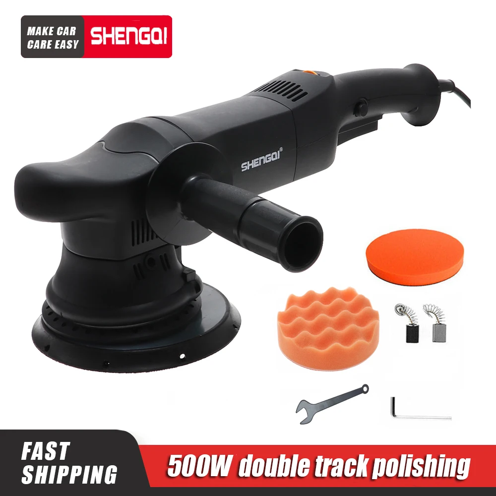 6Inch Car Polisher 21mm Dual Action Polisher Car waxing and polishing machine floor sanding machine 220-230V EU