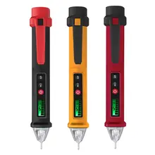 Vc1010 digitas detectores de tensão 12-1000v ac/dc não-contato caneta tester medidor volt atual teste elétrico lápis 2