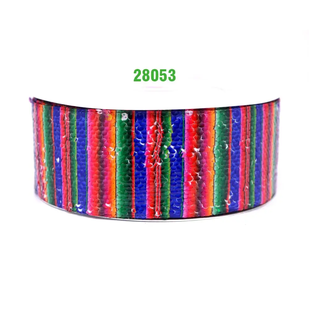 

Free shipping reversibal sequin ribbon 29739