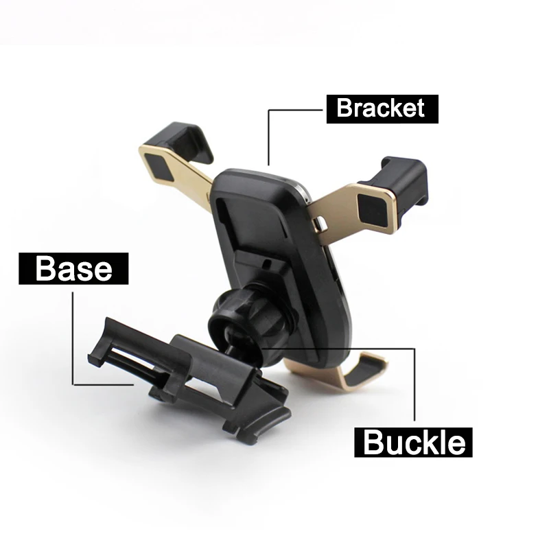 Car Phone Holder Air Vent Mount Clip Clamp Mobile Phone Holder for Toyota Corolla Altis Accessories mobile phone holder phone holder