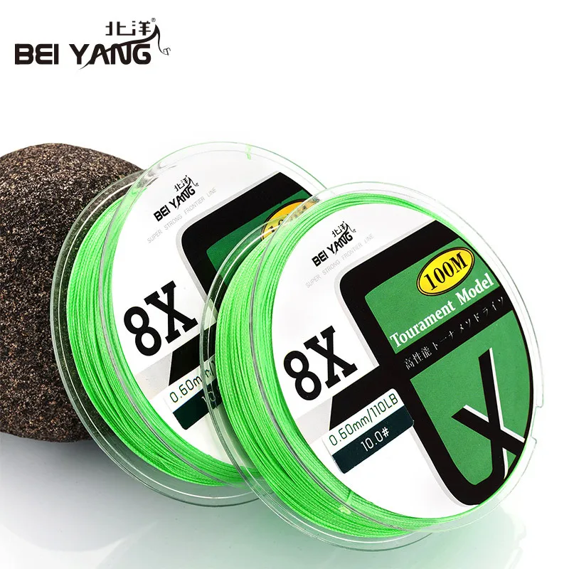 1PC 100m PE Multi-filament Rope Cord 4 Strands Fishing Lines Fishing Wire for All Fishing Braided Fishing Line