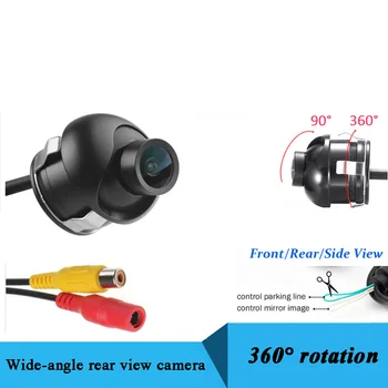 

360° adjustable wide angle rear view camera HD Night Vision Vehicle Rear / Front View Camera CCD waterproof car reversing camera