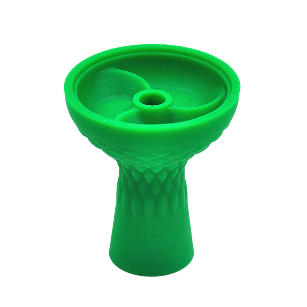 General type silica gel hookah bowl,sheesha pot?hookah accessories, high temperature resistant, easy to clean, with silicone pro