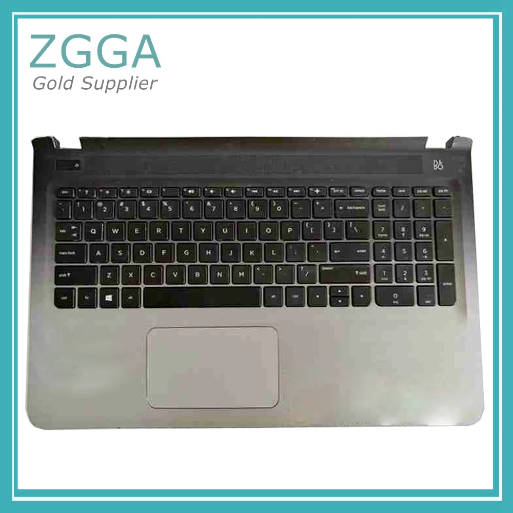 96% чехол для ноутбука с подставкой для рук для hp Pavilion 15-AB 15AB 15-ab065tx ab297TX US клавиатура верхняя крышка Touc hp ad