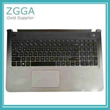 96% чехол для ноутбука с подставкой для рук для hp Pavilion 15-AB 15AB 15-ab065tx ab297TX US клавиатура верхняя крышка Touc hp ad