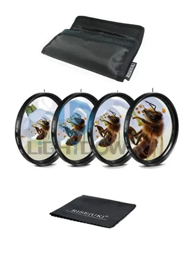 Комплект макросъемки для камер Canon Nikon Sony фильтр объектива + 1 2 4 10 49 мм 52 55 58 62 67 72 77