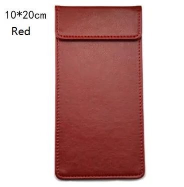 Red Фирменная Новинка искусственная кожа A6 pad доска папка для меню ресторана бумага отель письма clipboards клип 10*20 см - Color: Red