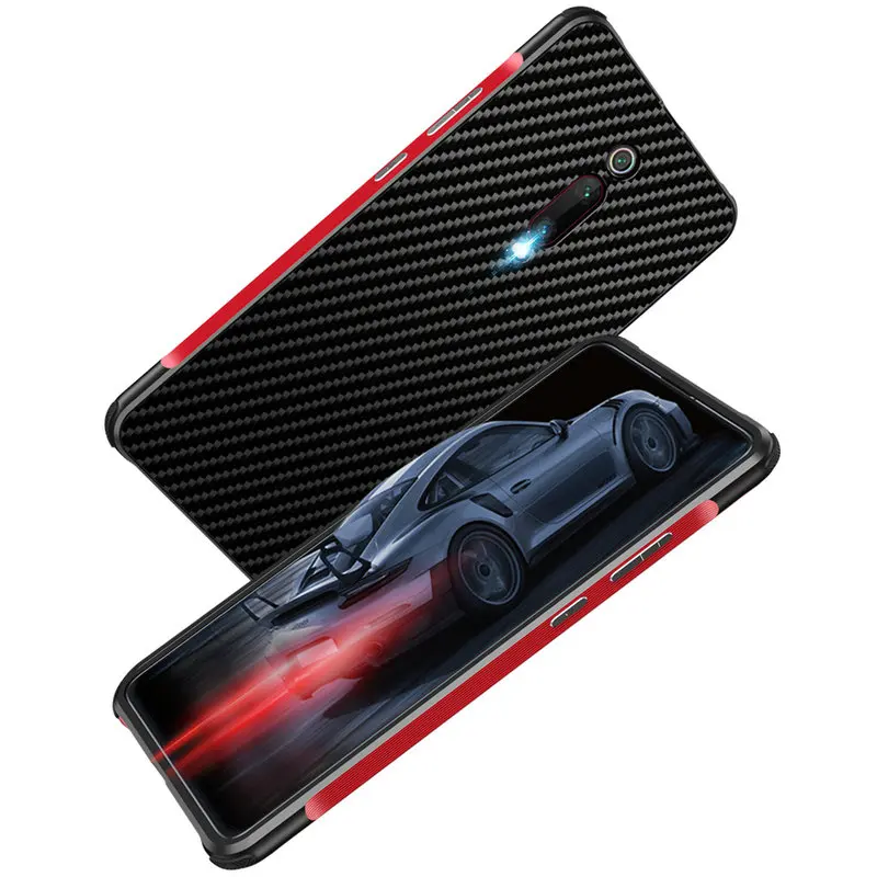 Чехол из углеродного волокна для Xiao mi Red mi K20 Pro PC+ Алюминиевый металлический бампер чехол для Xiaomi mi 9 T/mi 9T Pro противоударный металлический чехол