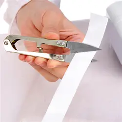Набор из одного предмета, ножницы для вышивки крестиком, только соединительные маленькие ножницы для ногтей, v-образные ножницы