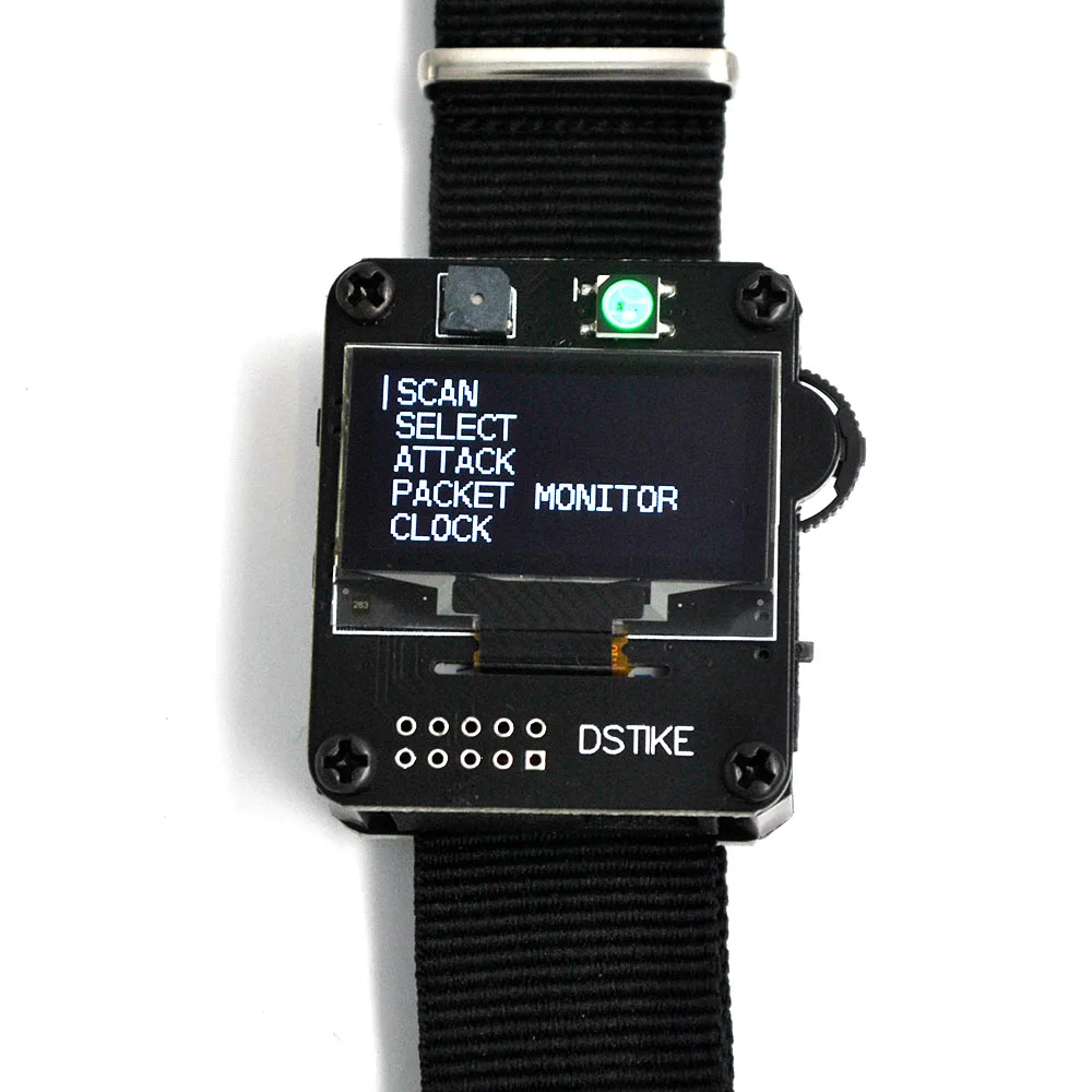 DSTIKE WiFi Deauther Watch | умные часы | Arduino | NodeMCU | ESP8266 программируемая макетная плата - Цвет: Deauther Watch