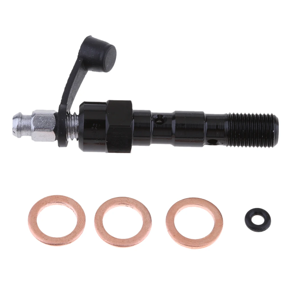Motorcycle Double Banjo Bolts & Washers for Brake Caliper Master Cylinder M10 x1.25/M10 x 1.0mm