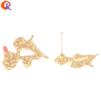 

Cordial Design 100Pcs 13*18MM Jewelry Accessories/Hand Made/Earrings Stud/Irregular Shape/DIY Jewelry Making/Earring Findings