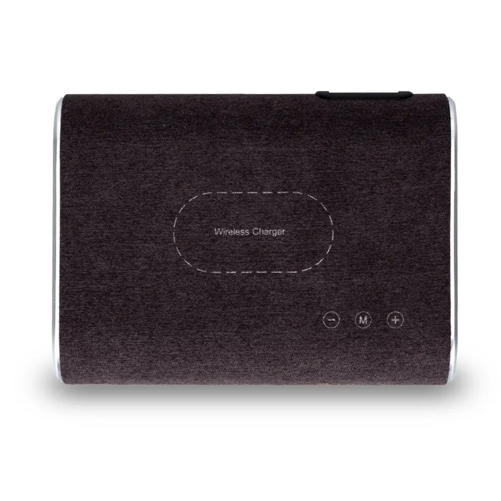 Smart Wireless Charger Bluetooth Speaker Stereo Music Player Portable Travel Quick Charging Adapter For Mobile Phones