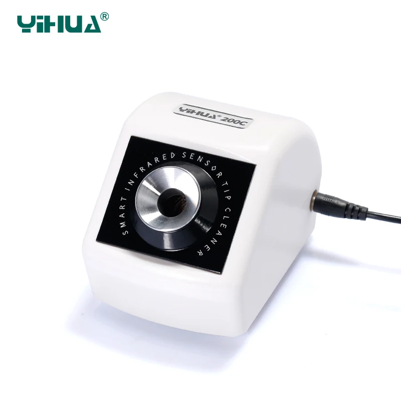 

Infrared Sensor Smart Induction Soldering Iron Tip Cleaner Light Weight Iron Tips Cleaning Tool YIHUA 200C