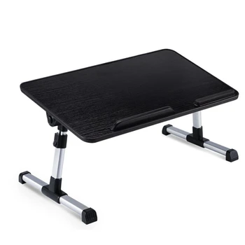 

Black Adjustable Laptop Desk Stand with Cooling Function 52 x 30cm