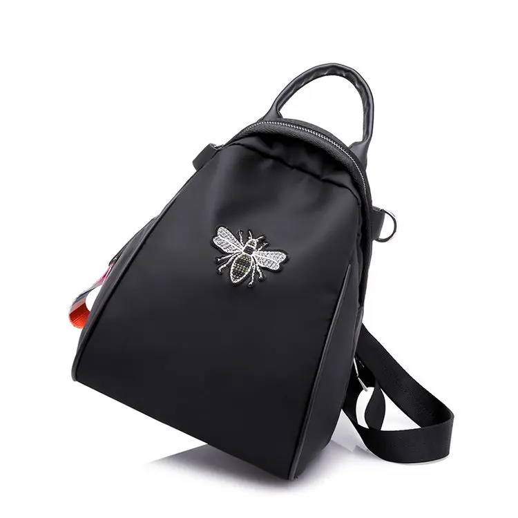 

2019 New Style Korean-style Versatile Backpack Fashion Embroidery Mini Student Backpack Waterproof Fashion School Bag