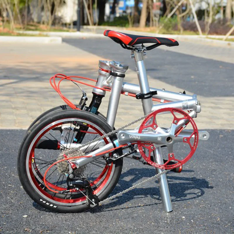 Fnhon Gust CR MO стальной складной велосипед 16 &quot305 с V тормозом 9 скоростей 3500 Sora Minivelo Mini