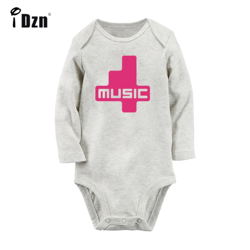 

Music Symbol Motivated by Cats and Caffeine Dinner With The Alchemist Newborn Baby Outfits Long Sleeve Jumpsuit 100% Cotton