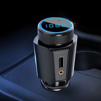

New T18 Car Bluetooth MP3 Player FM Transmitter Voice Navigation Smart Charger Auto Parts XC-123