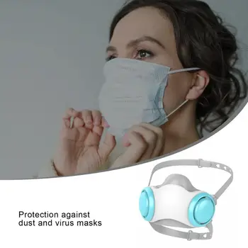 

Breathable Protective Face Mask Shield Mask Gas Mask Anti Chemical Spray Breathing face Covers