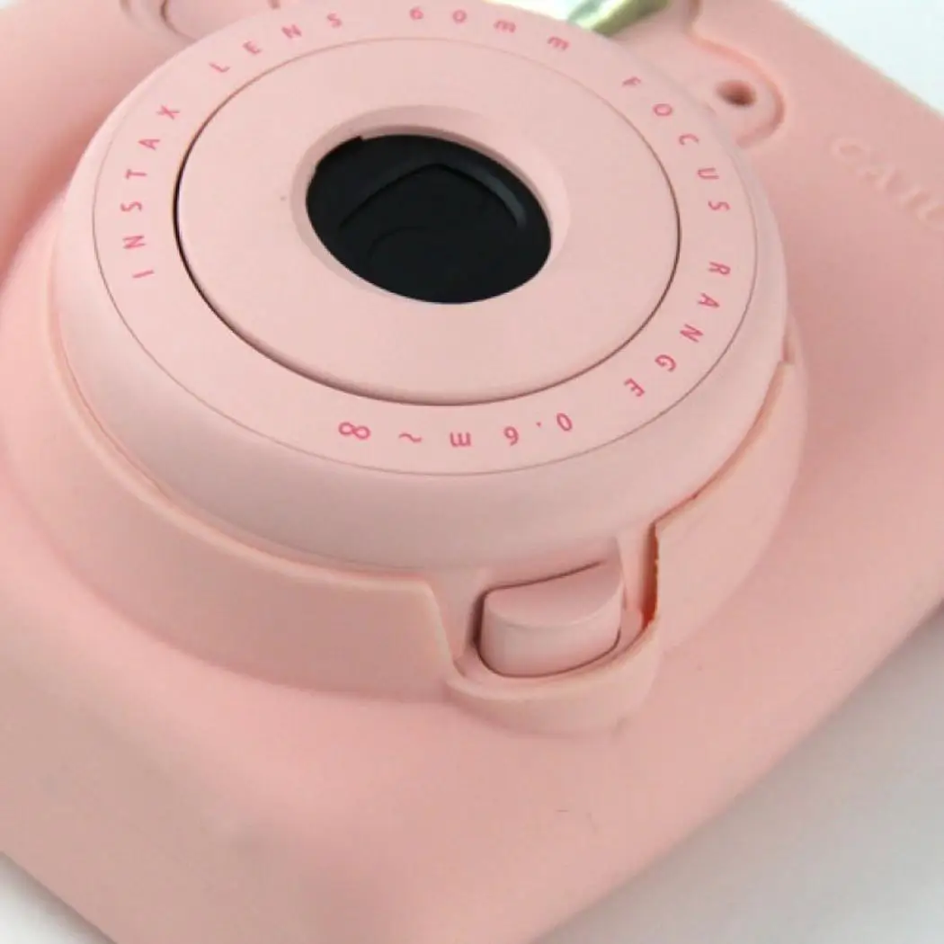 Силиконовый чехол MINI 8 для камеры MINI 9, силиконовый чехол для камеры, защита от падения, защитный чехол для камеры Polaroid s, аксессуары для фотосъемки