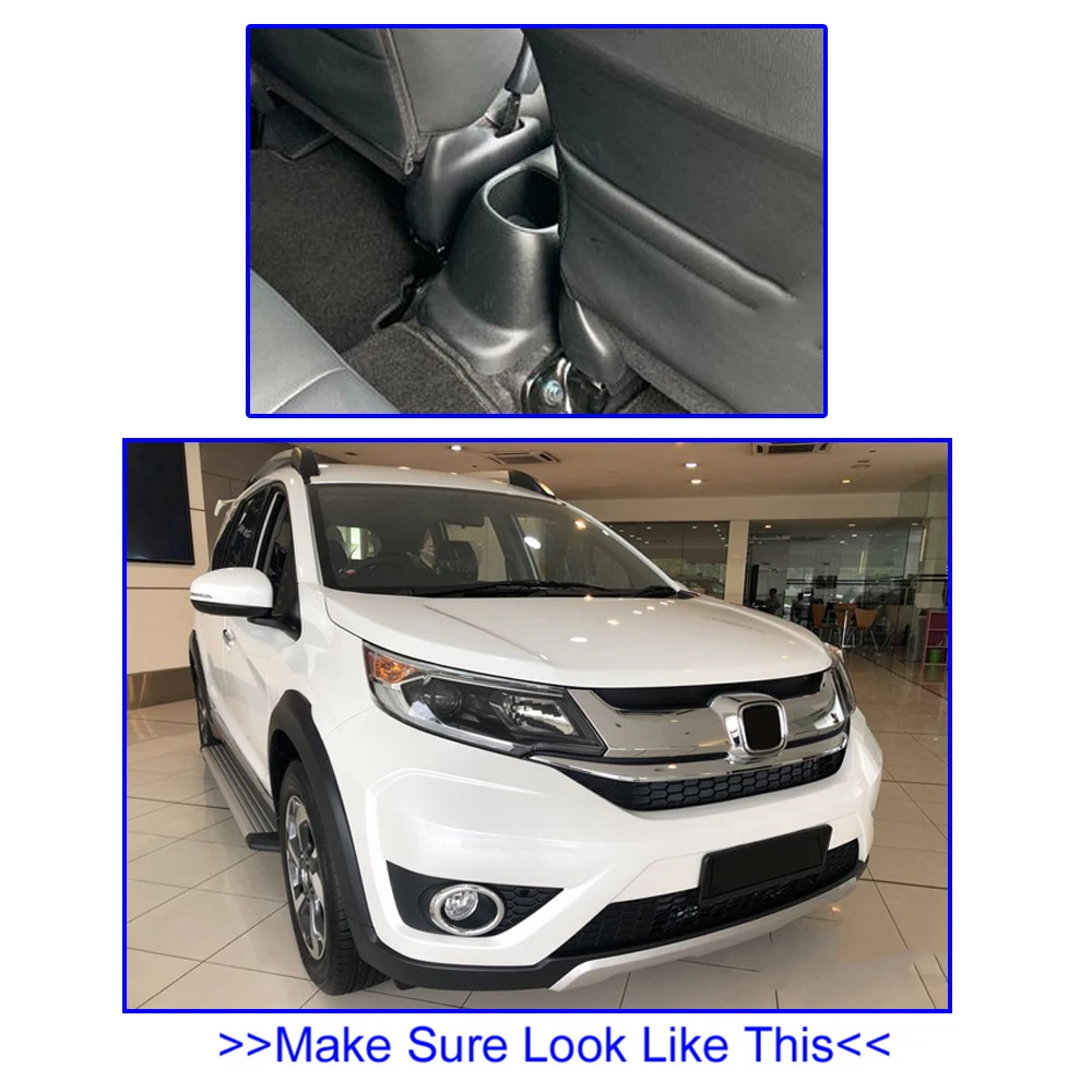 Ящик для хранения Honda BR-V- подлокотник пепельница двойной ярусный подлокотник черный кожаный двойной автомобильный Стайлинг